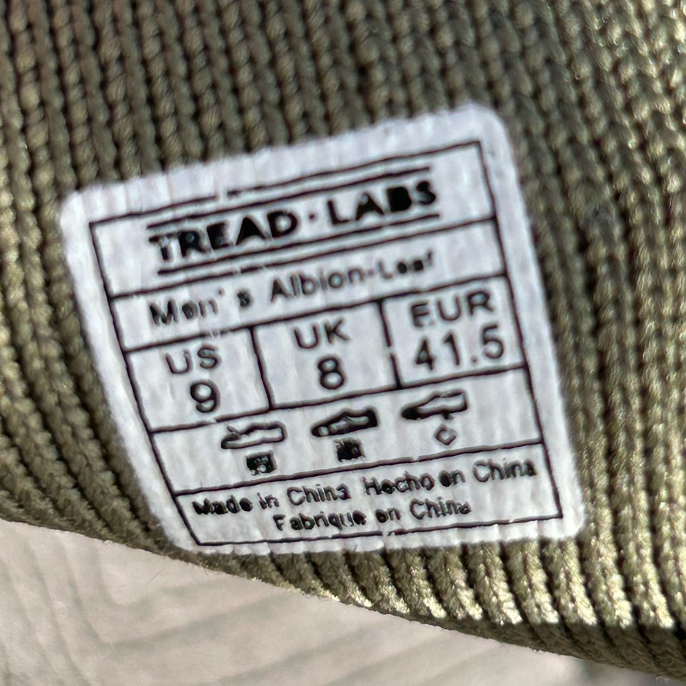 Tread Labs Sandals with Adjustable Straps Arch Support Men’s Size 9 GREEN - Picture 9 of 11